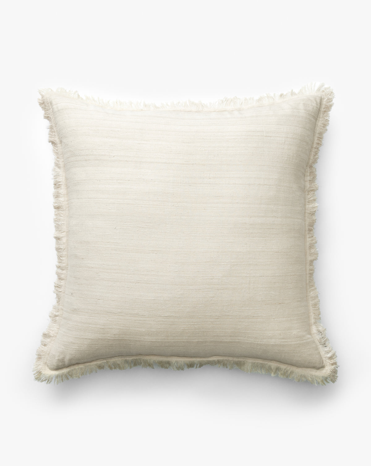 Abbey Silk Fringe Pillow Cover