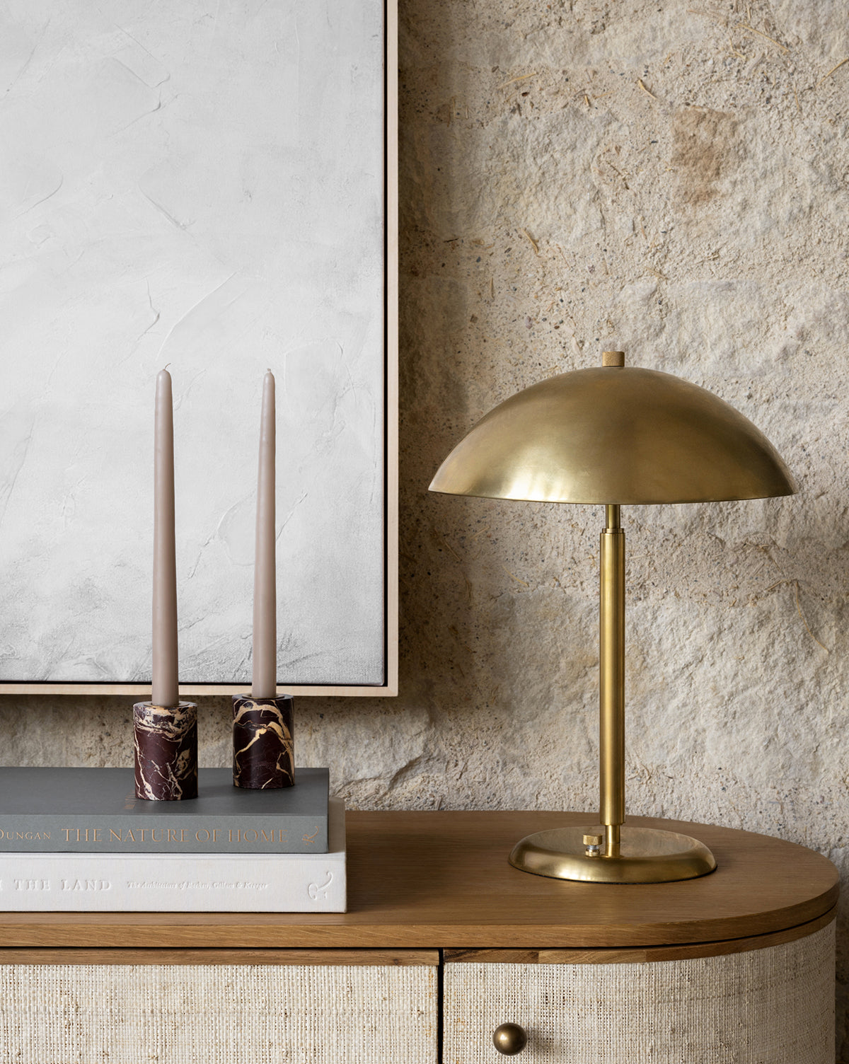 New! Studio McGee Floor on sale Lamp Brass