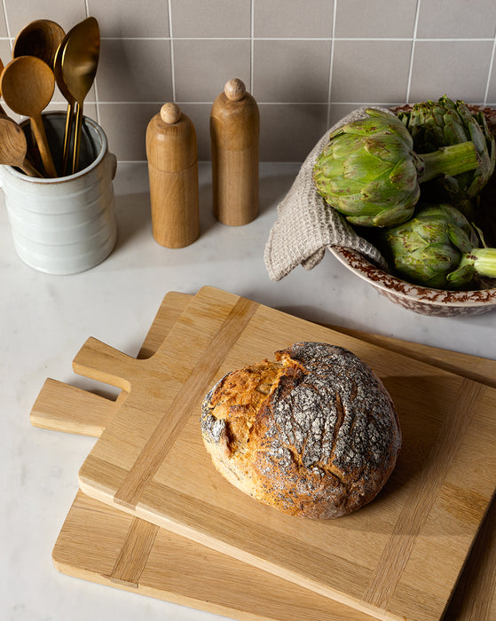 Round Oak Bread Board – McGee & Co.