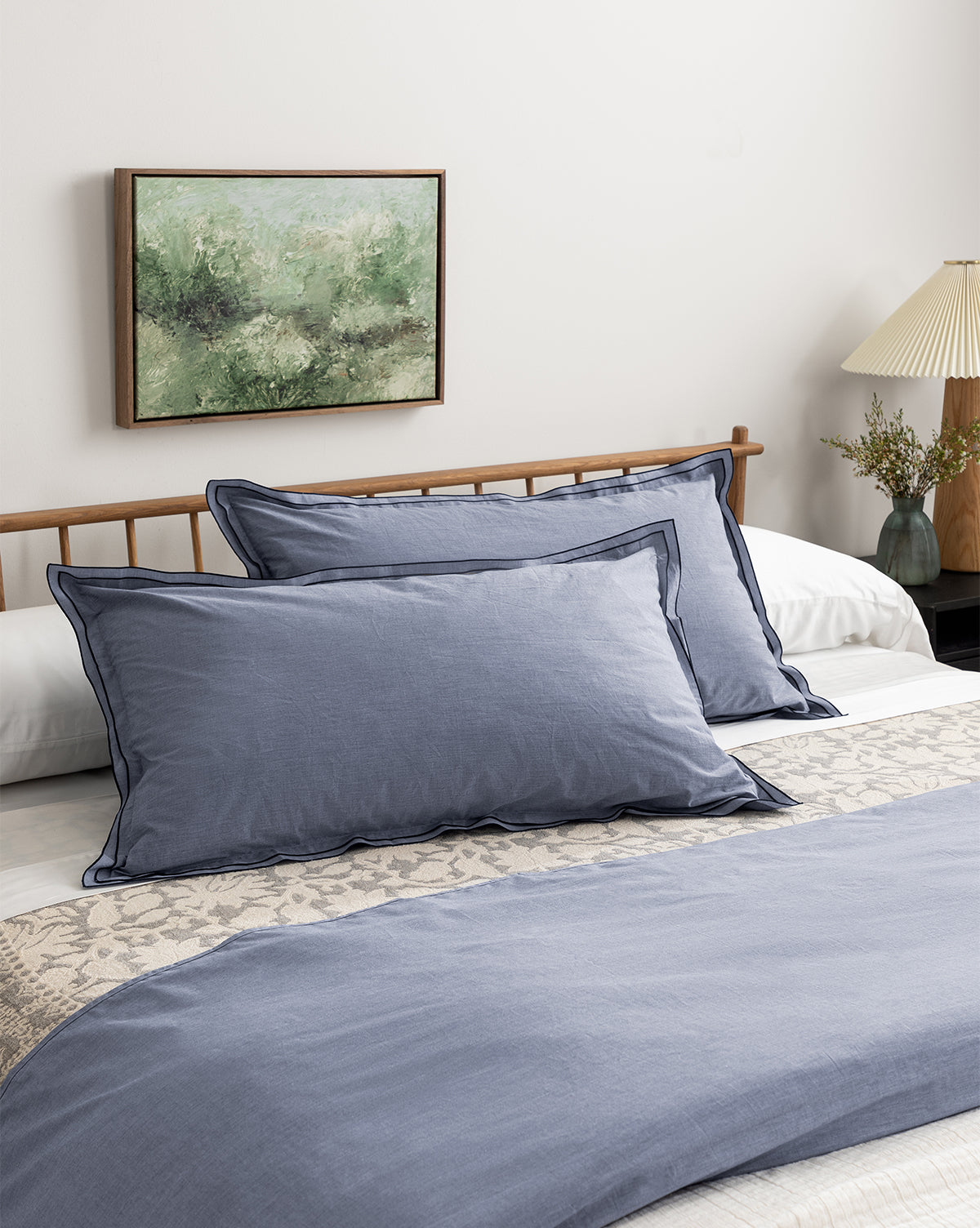 Devlin Chambray Duvet Cover & Sham Set