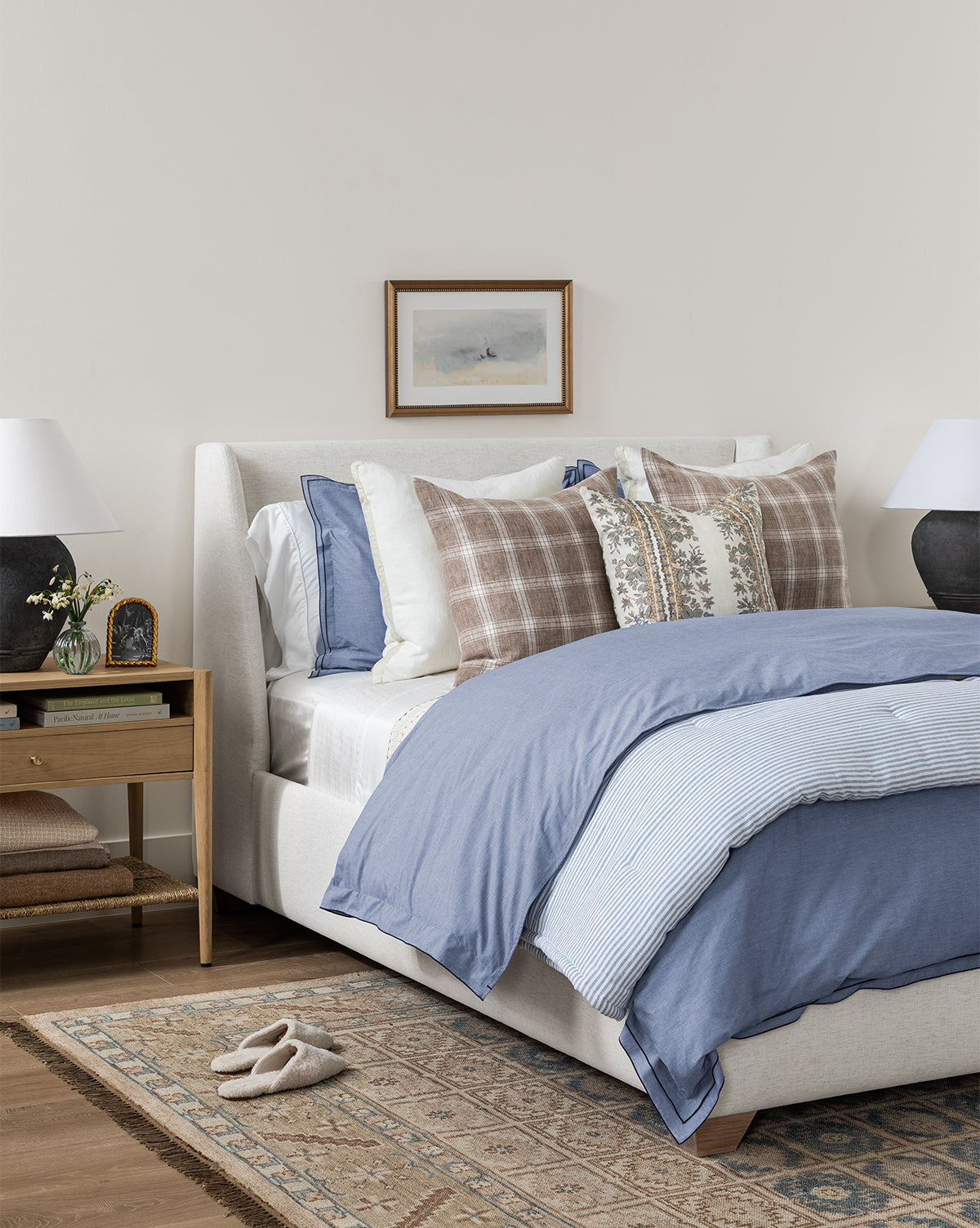 Devlin Chambray Duvet Cover & Sham Set