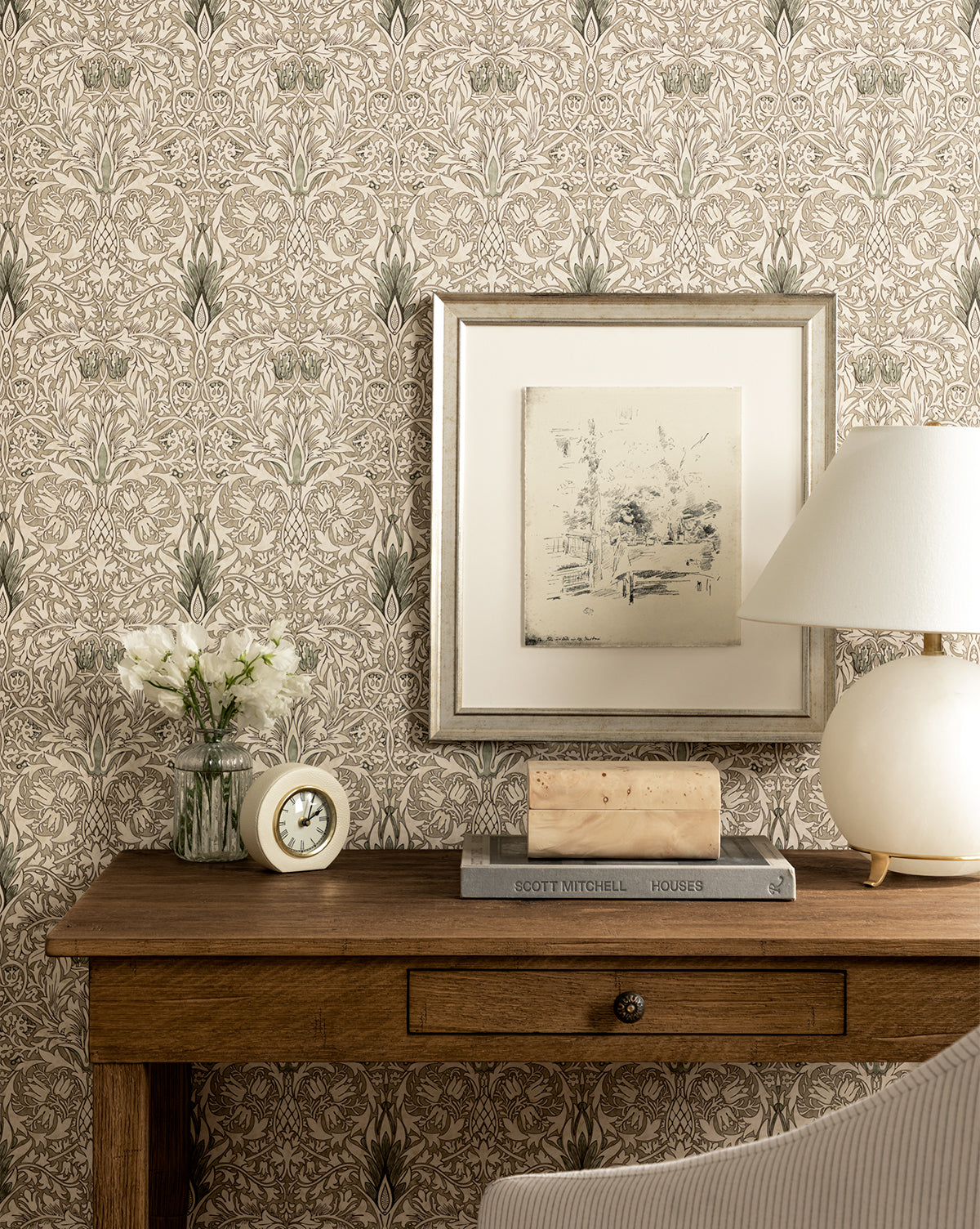 Morris & Co. x McGee & Co. Snakeshead Wallpaper