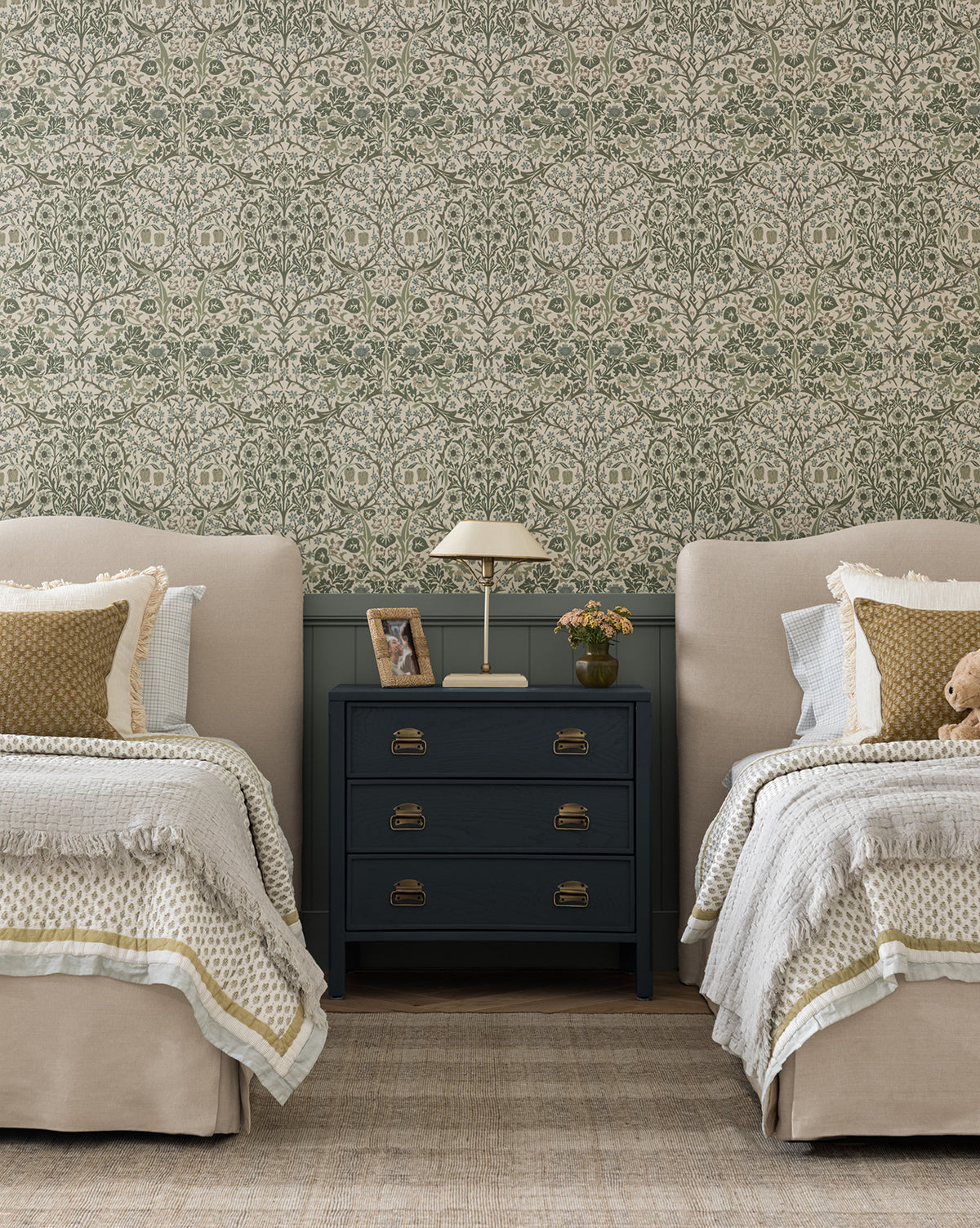 Morris & Co. x McGee & Co. Blackthorn Wallpaper