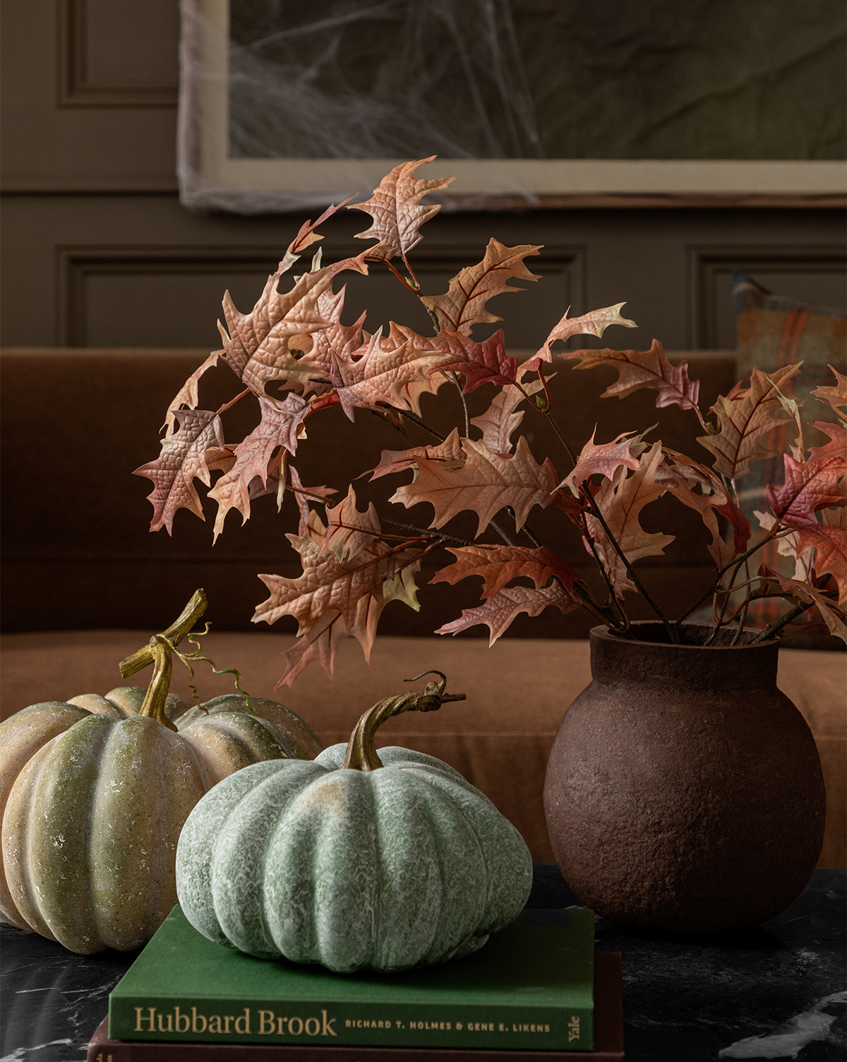 Faux Autumn Oak Stem