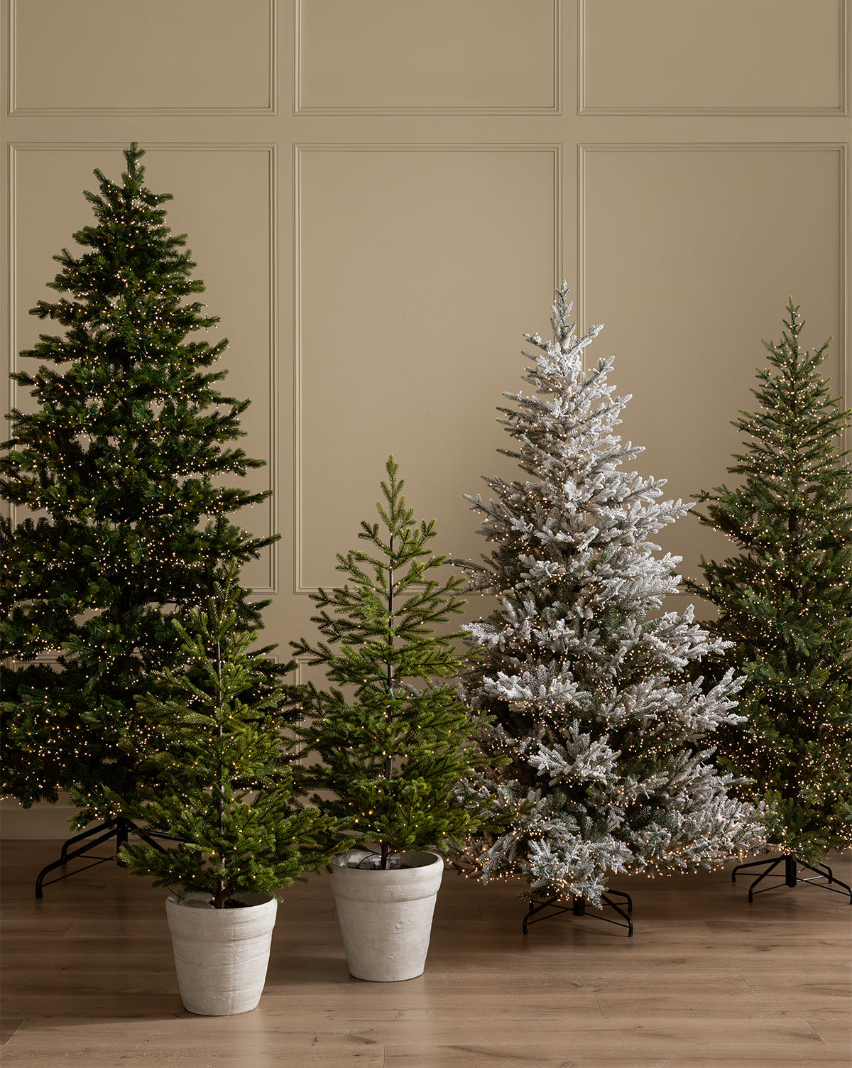 7' Grandis Fir Pre-Lit Faux Tree