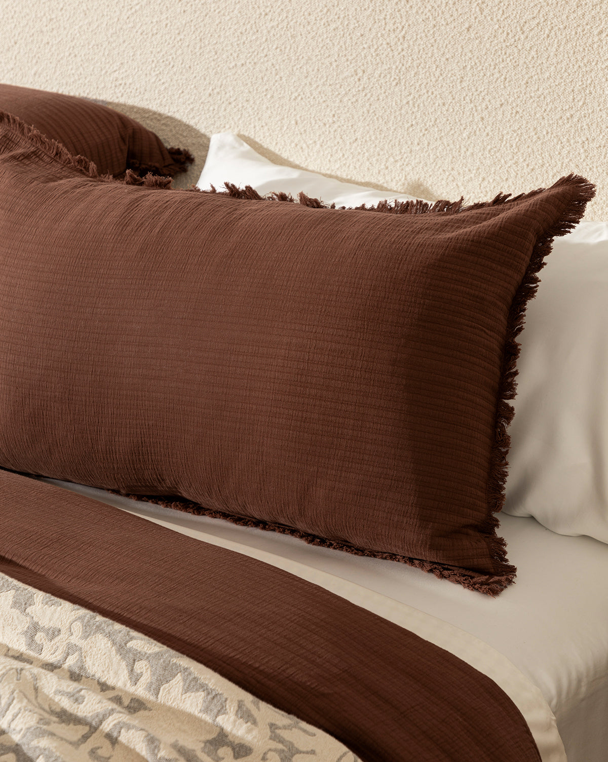 Hendricks Chocolate Cotton Shams (Set of 2)