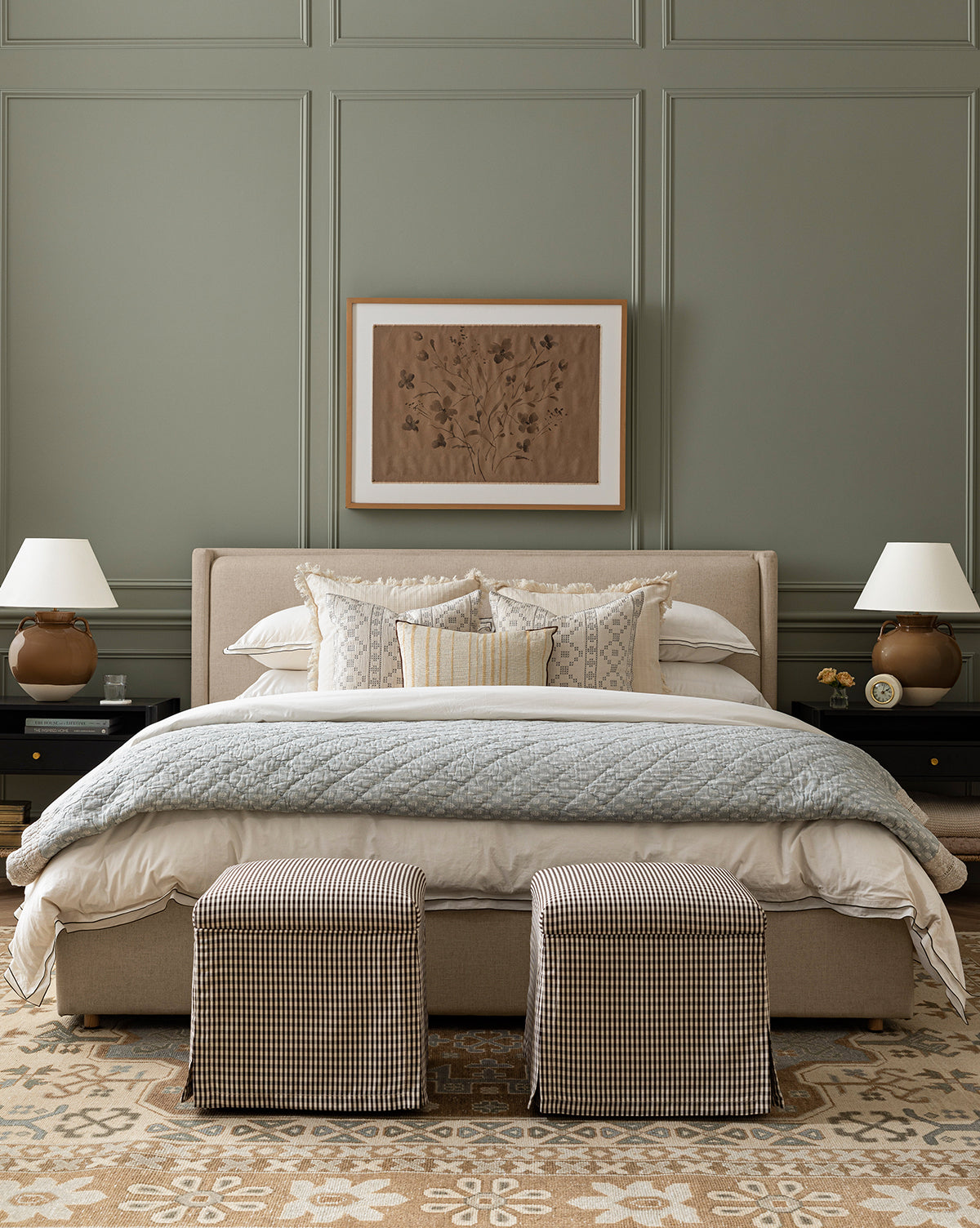 Ria Bed Low Headboard