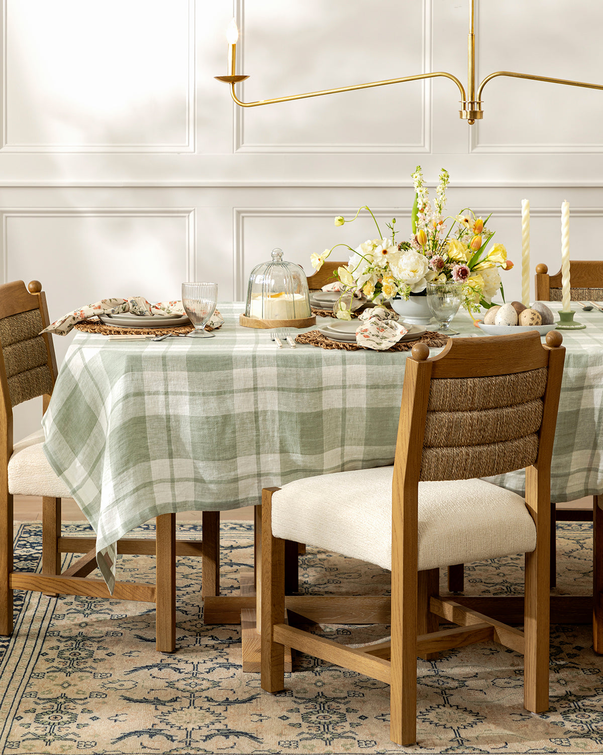 Felix Plaid Tablecloth