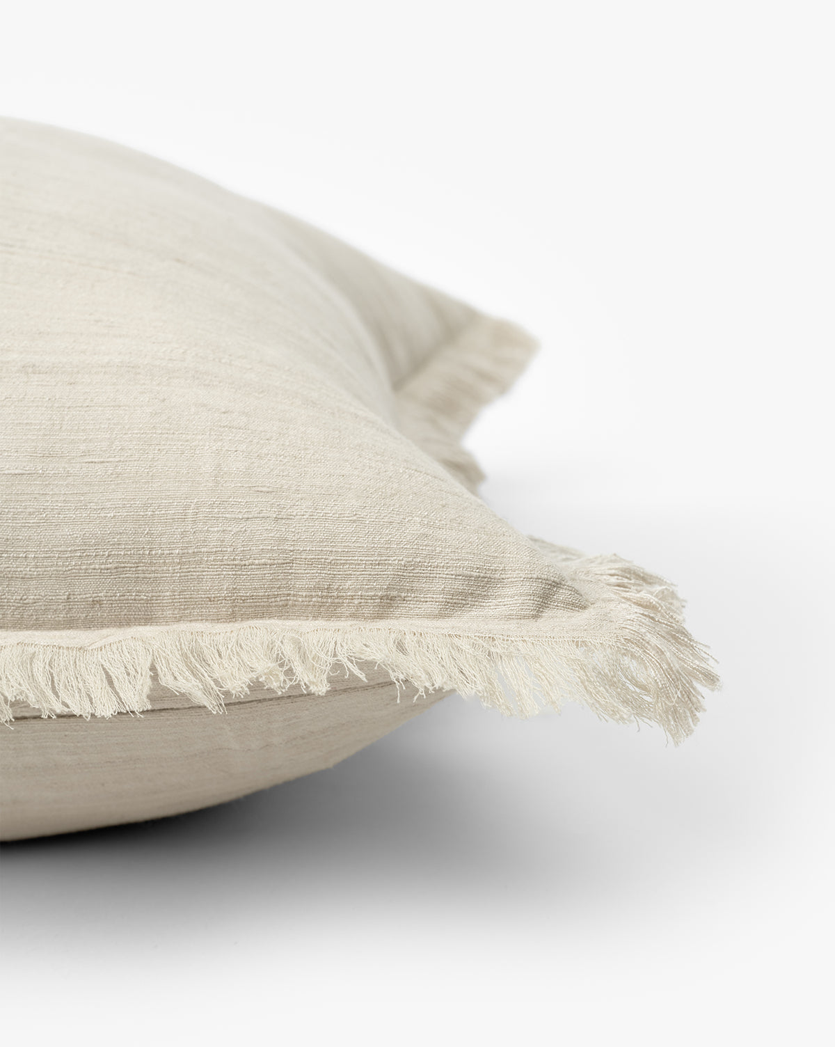 Abbey Silk Fringe Pillow Cover