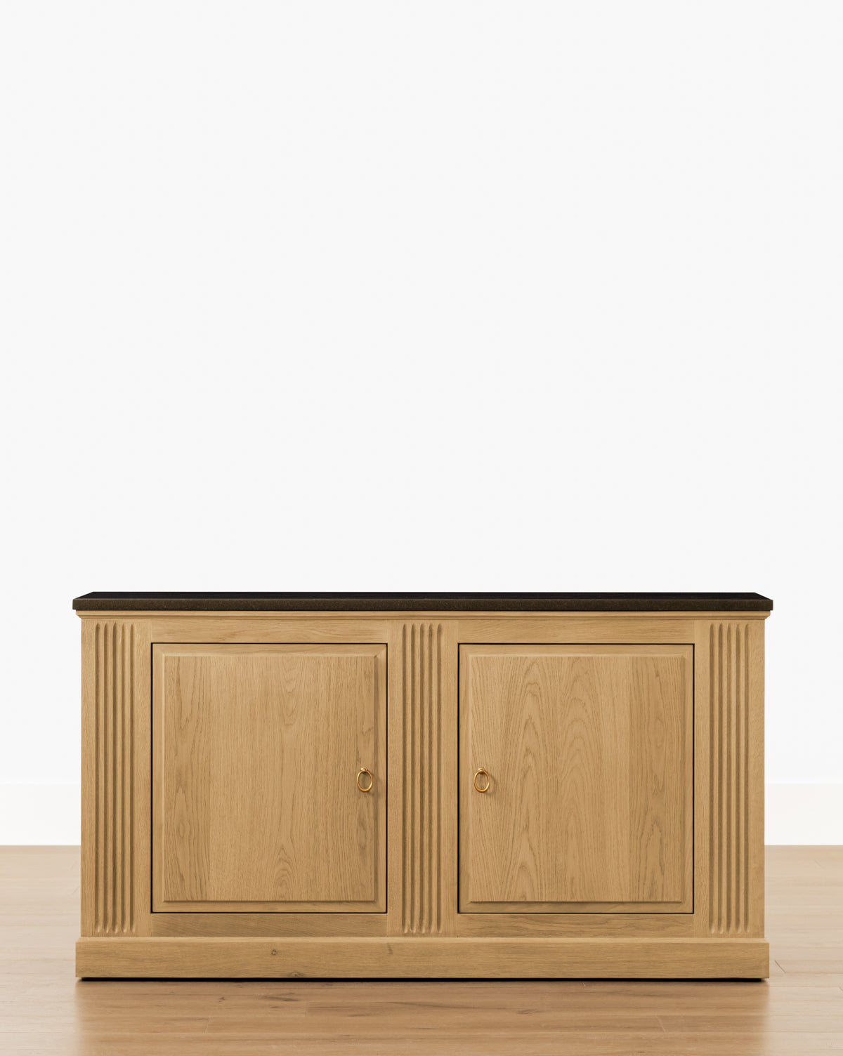 McGee & Co. vintage inspired oak sideboard for the entryway and living room.