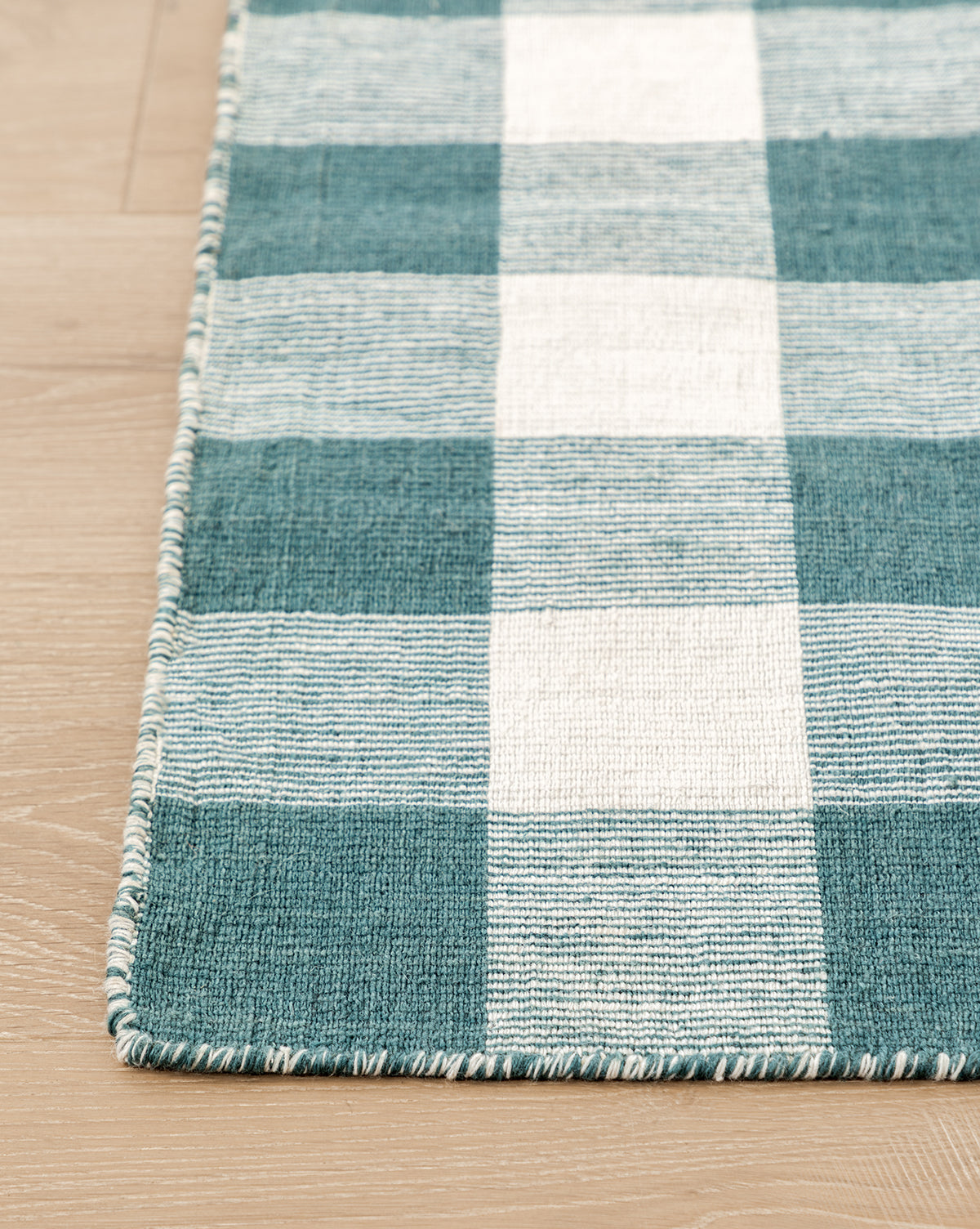 Belleville Blue Handwoven Indoor/Outdoor Rug