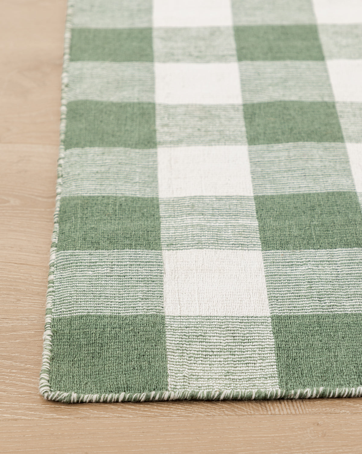 Belleville Green Handwoven Indoor/Outdoor Rug