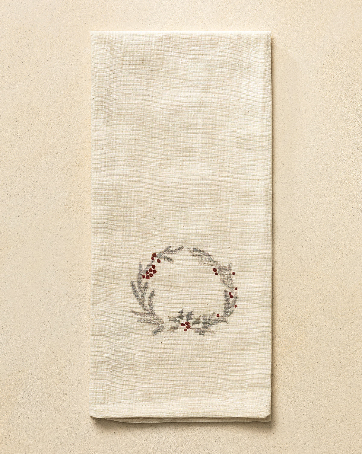 Berry Wreath Tea Towel