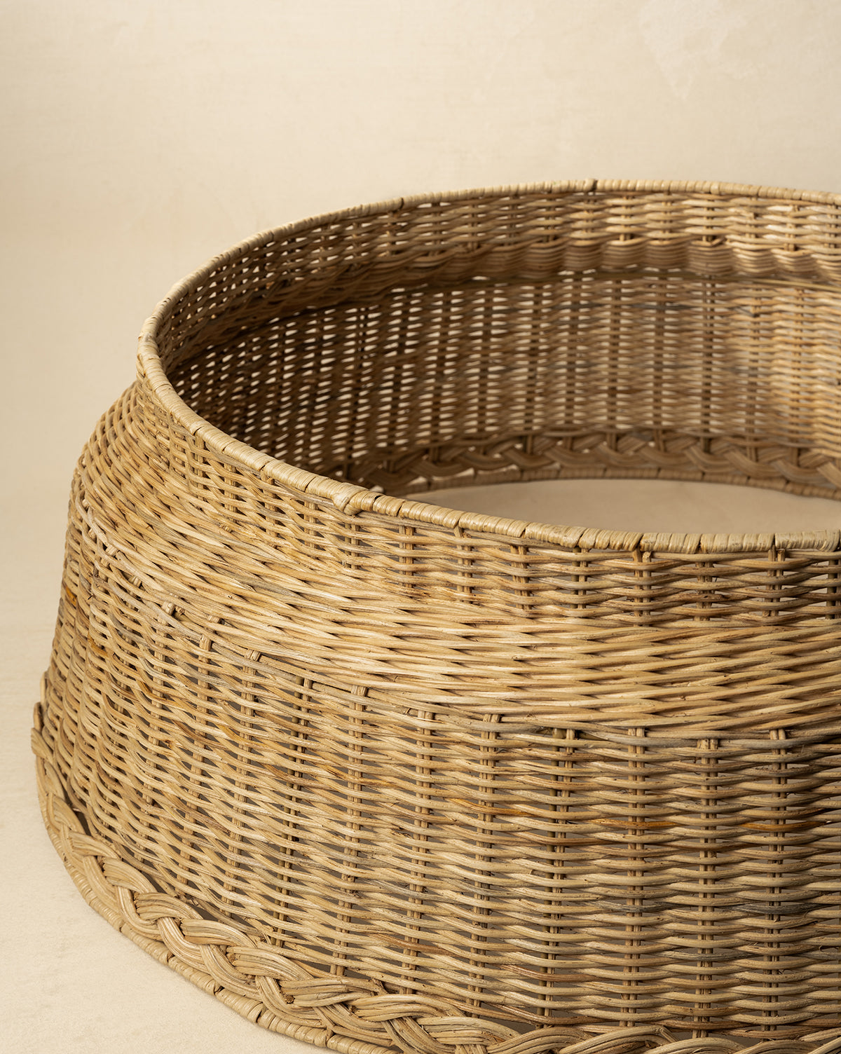 Braided Wicker Collar