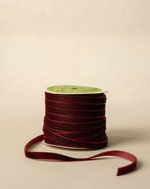 Burgundy Velvet Ribbon