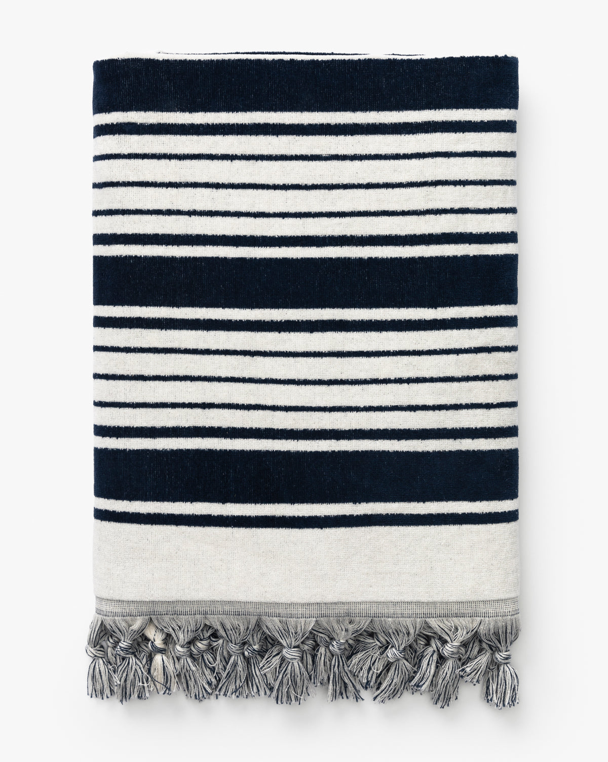 McGee & Co. 100% Turkish cotton beach towel.