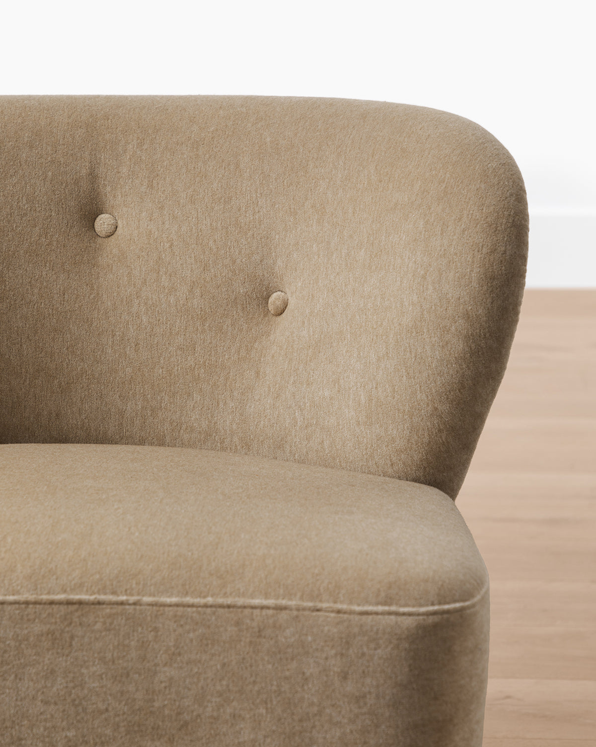 Carmella Mohair Chair (Ready to Ship)