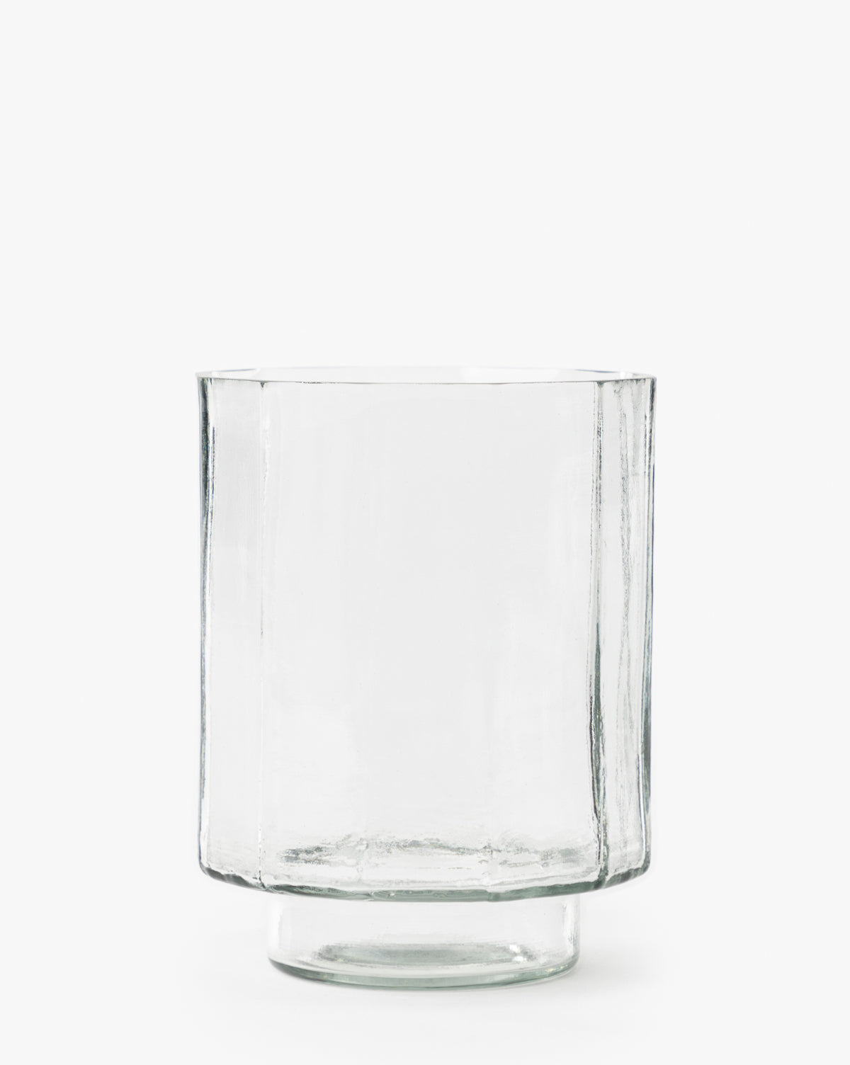 McGee & Co. textured glass votive candle holders. 