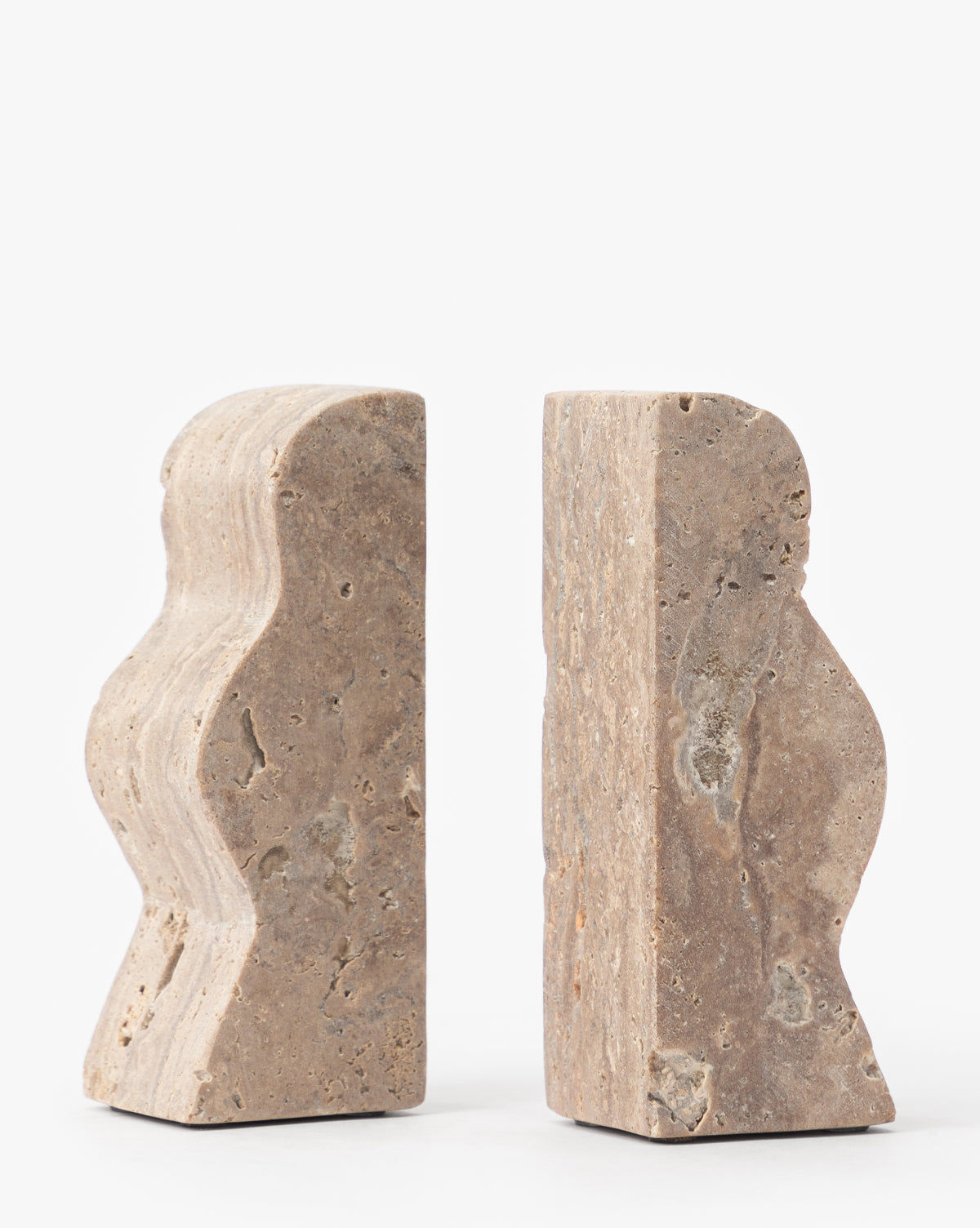 Catriona Travertine Bookends (Set of 2)