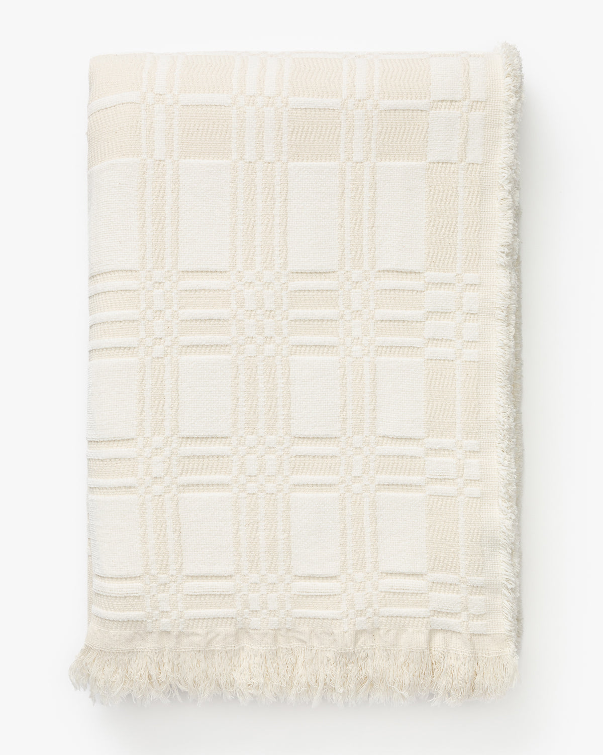 McGee & Co. cotton blanket for fall bedding styling