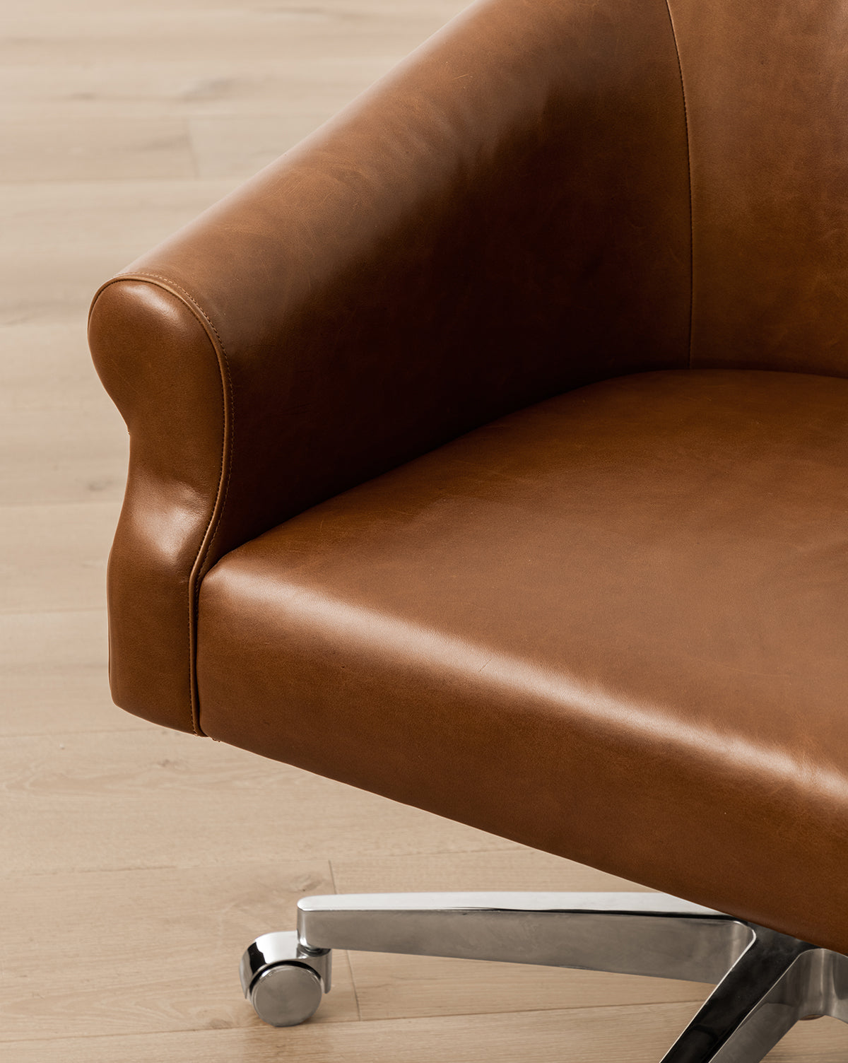 Clemence Leather Desk Chair