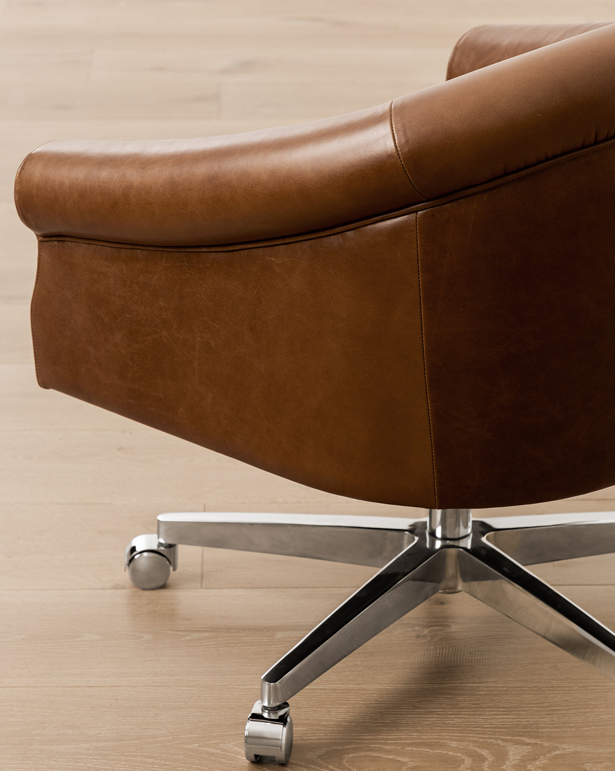 Clemence Leather Desk Chair