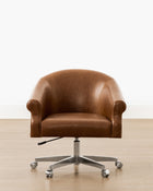 Clemence Leather Desk Chair