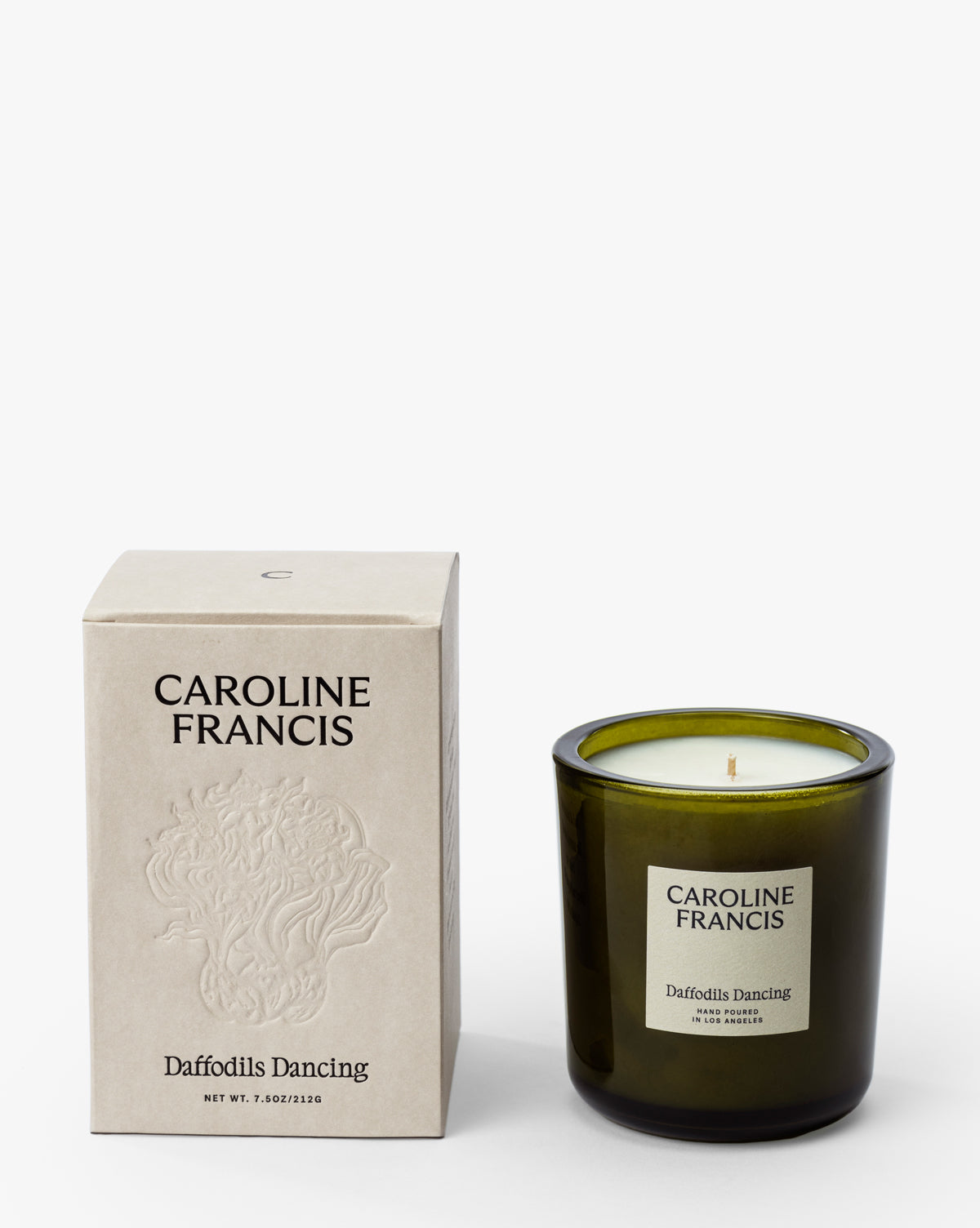 Daffodils Dancing Candle