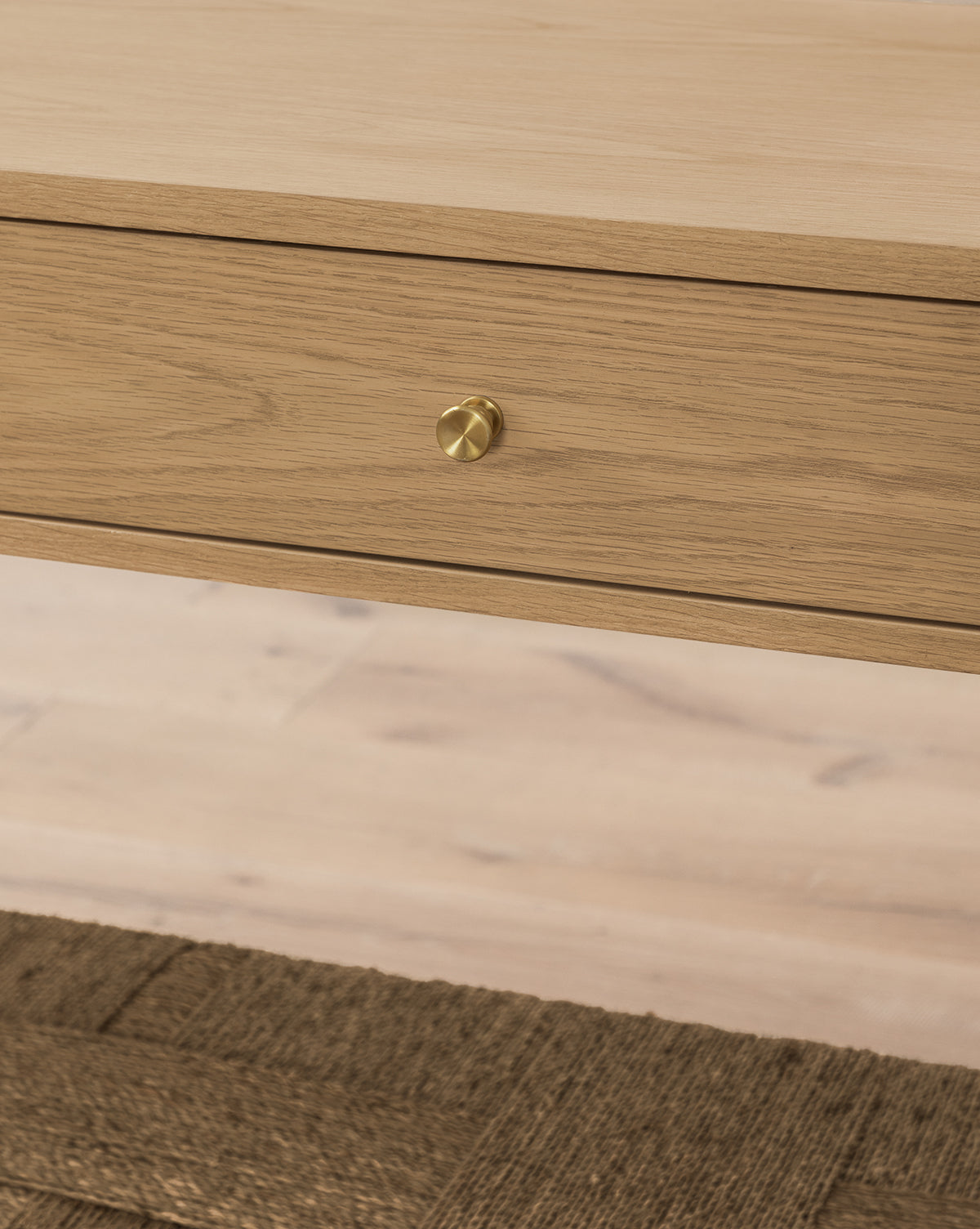 Dana White Oak Console