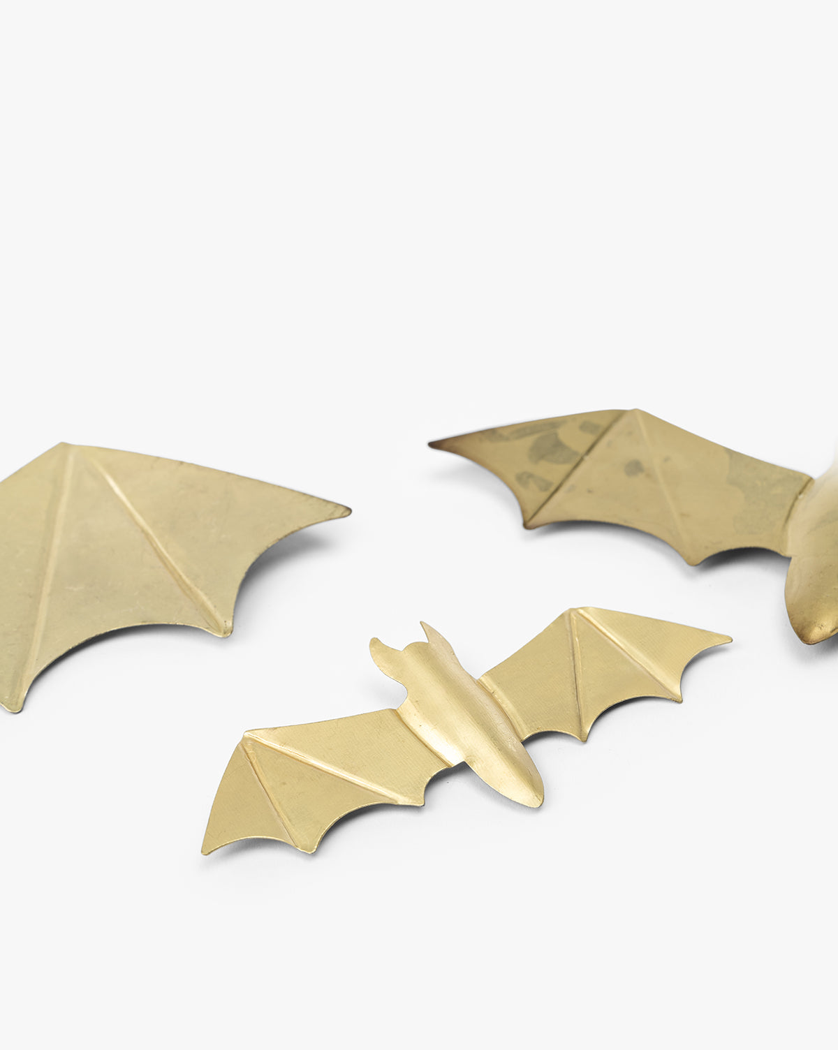 Decorative Gold Bats (Set of 3)