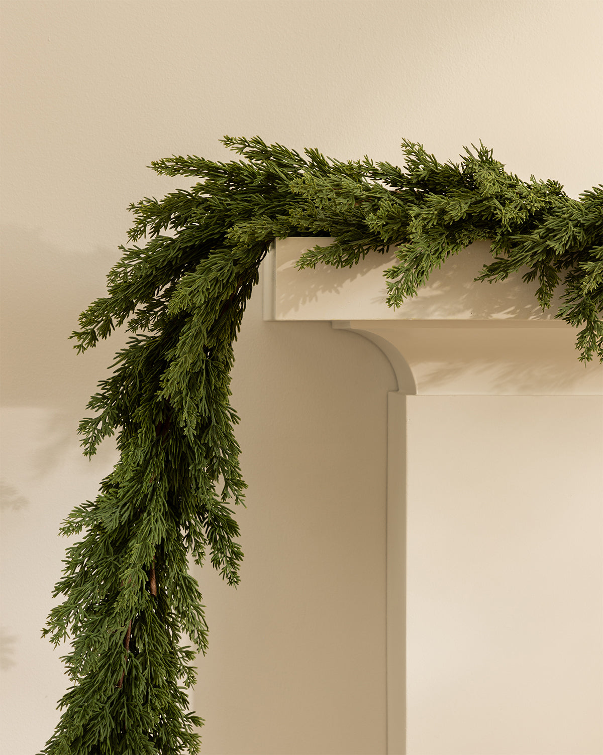 6' Faux Cedar Pine Garland