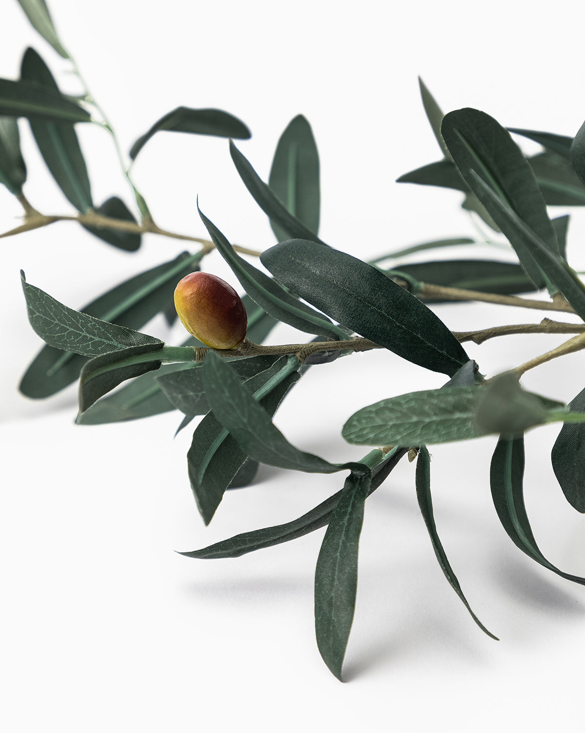 Faux Olive Branch