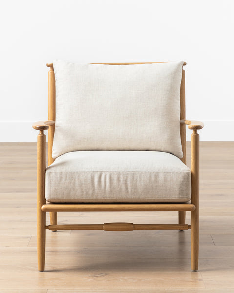 Fenwick Lounge Chair With Linen Cushions – Mcgee & Co.