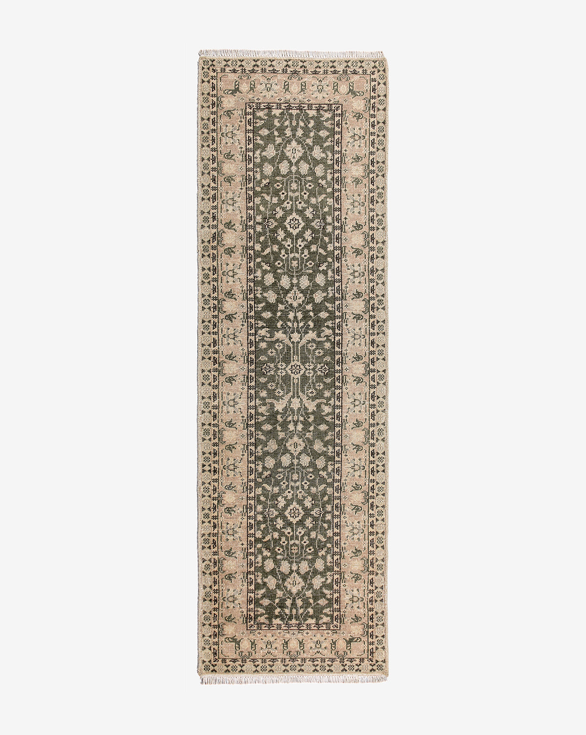 McGee & Co. vintage-inspired hand knotted rug.