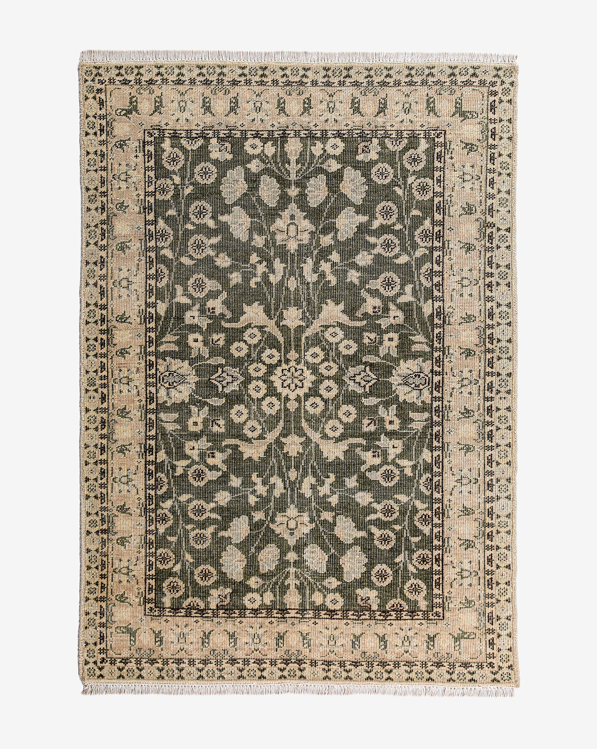 McGee & Co. vintage-inspired hand knotted rug.