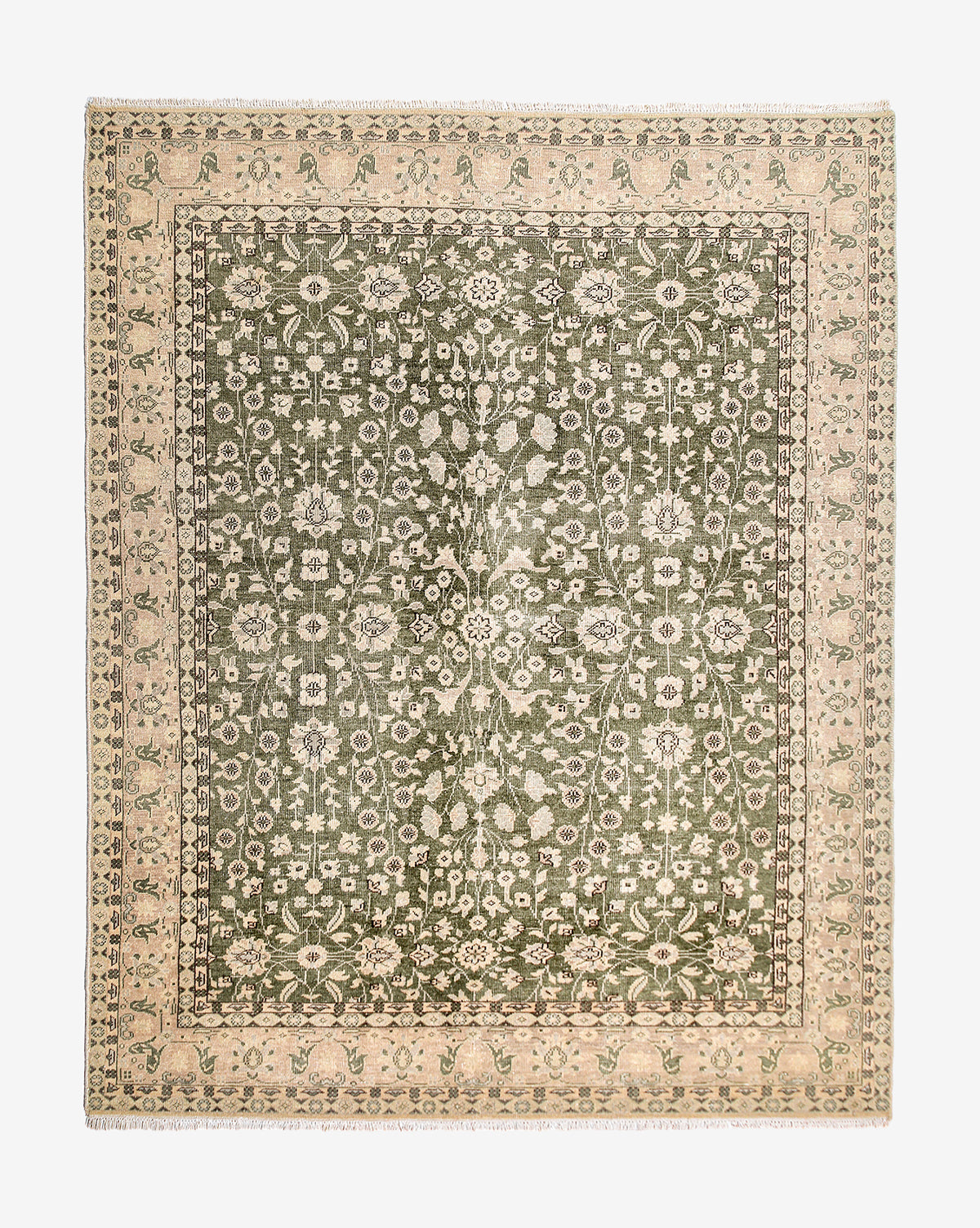 McGee & Co. vintage-inspired hand knotted rug.