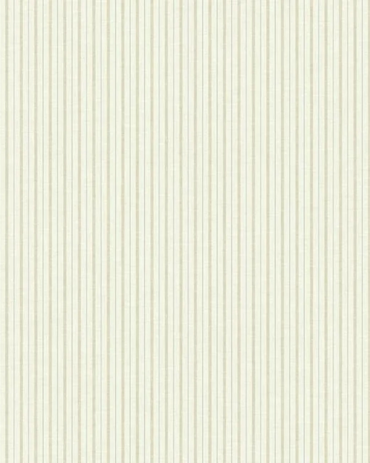 French Ticking Stripe Wallpaper