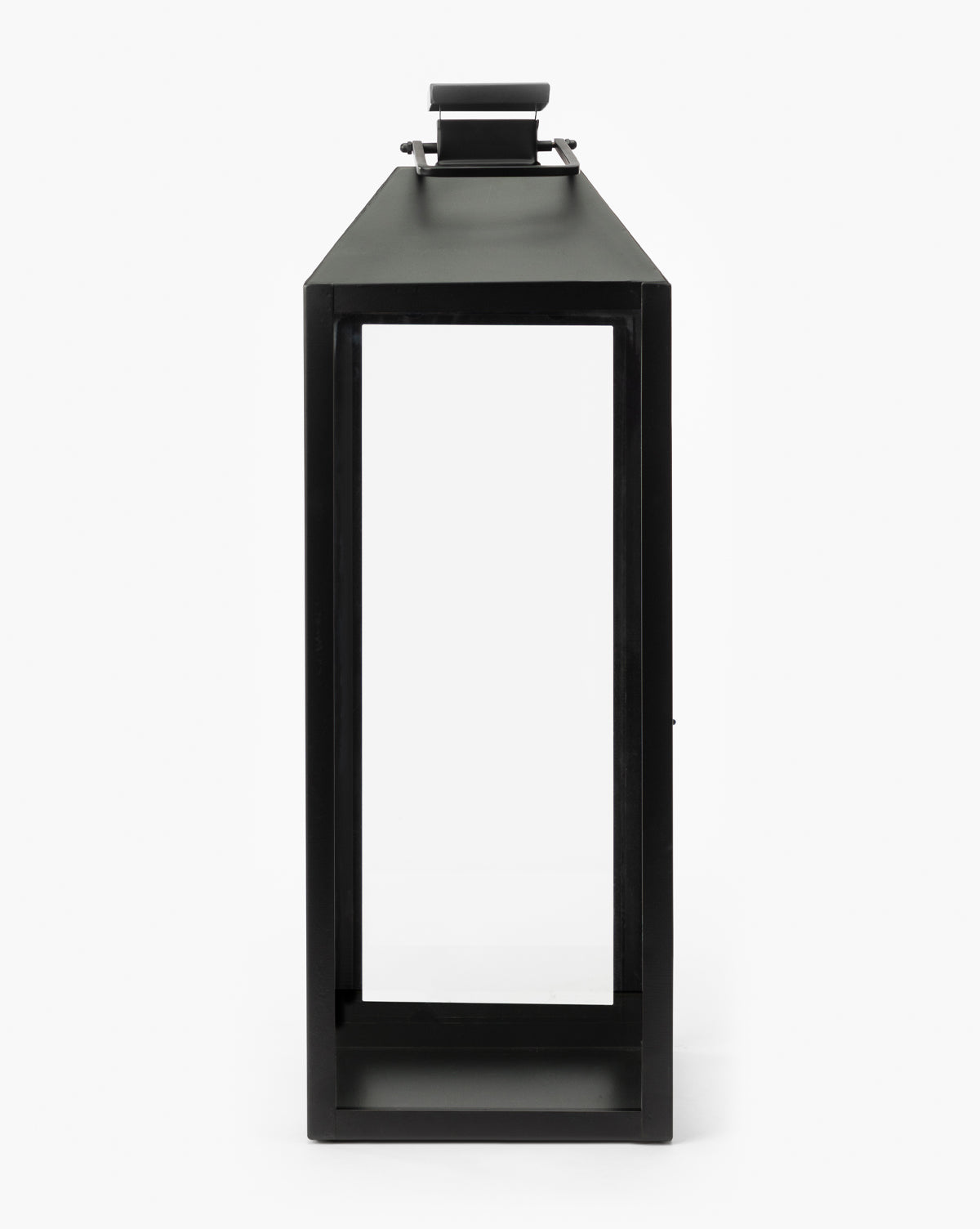 McGee & Co. iron lantern styled as a candle accessory