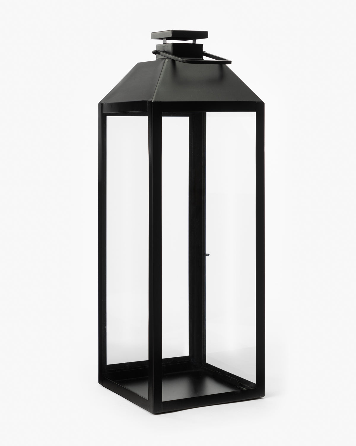 McGee & Co. iron lantern styled as a candle accessory