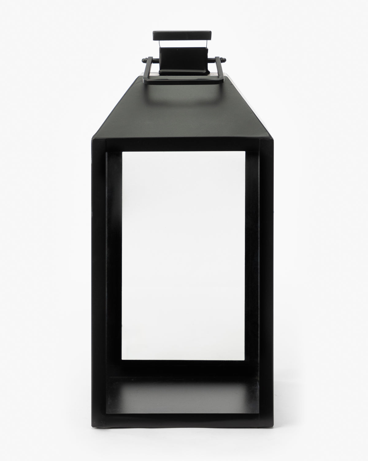 McGee & Co. iron lantern styled as a candle accessory