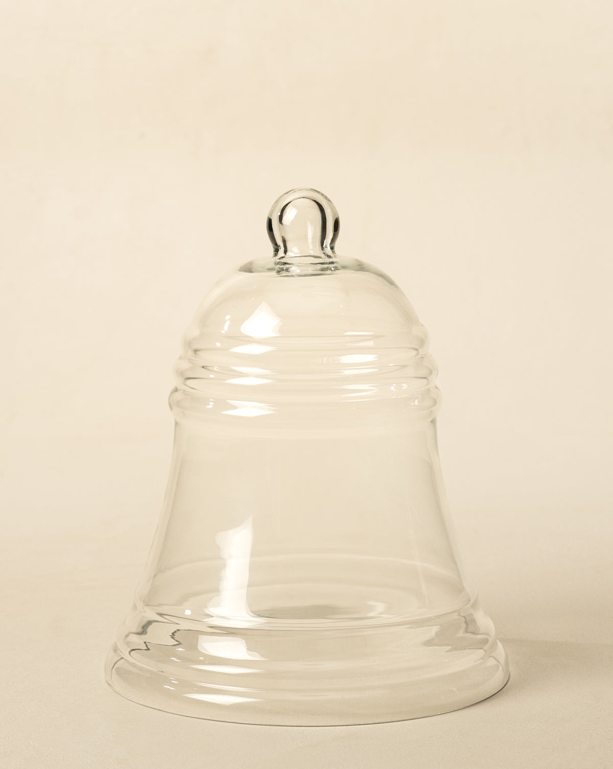 Glass Mantel Bell