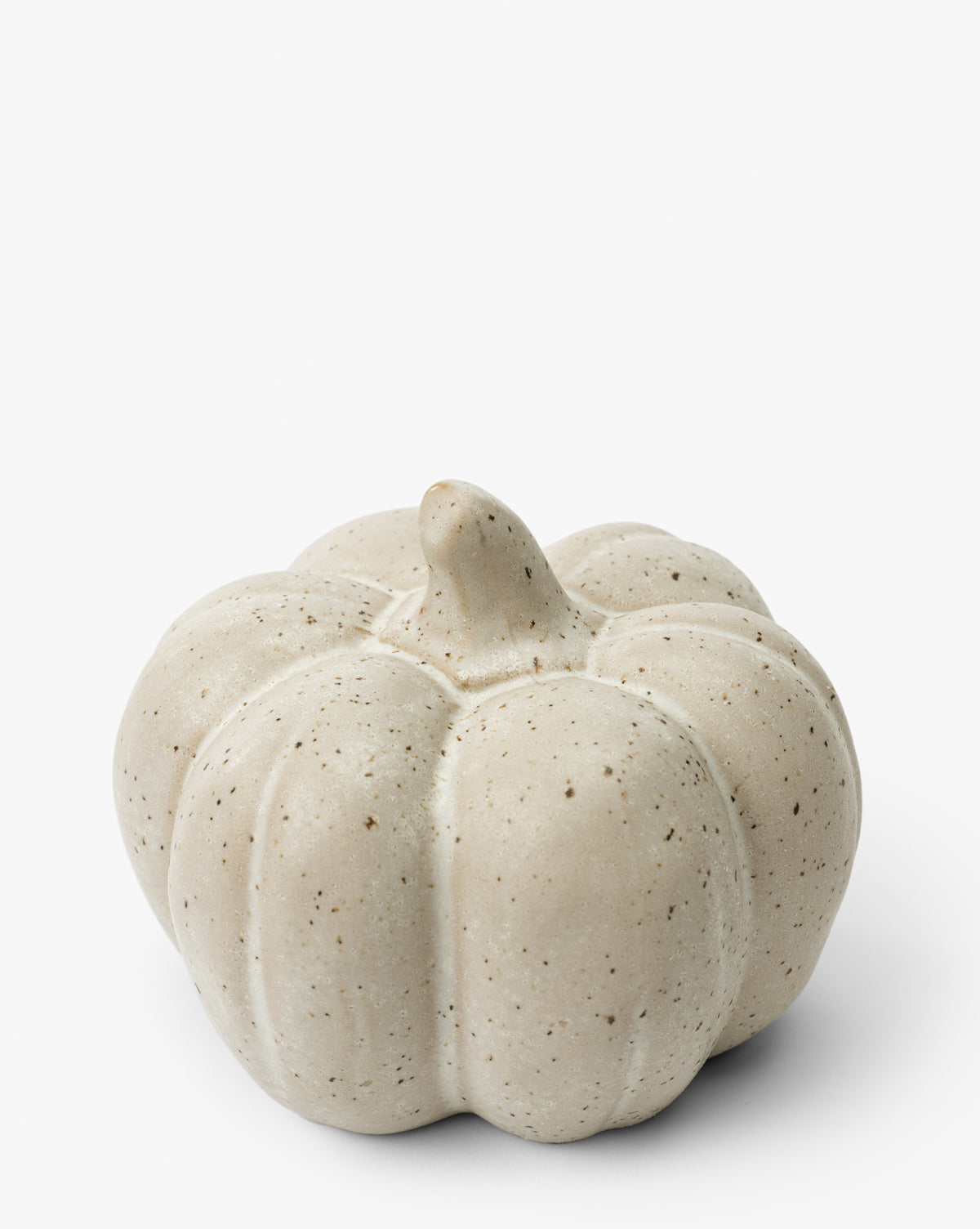 Glazed Stoneware Pumpkins (Set of 2)