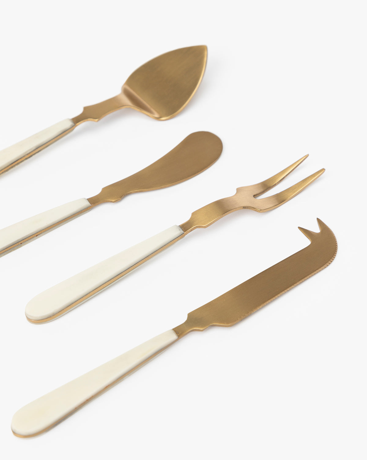 Gold Cheese Set (Set of 4)