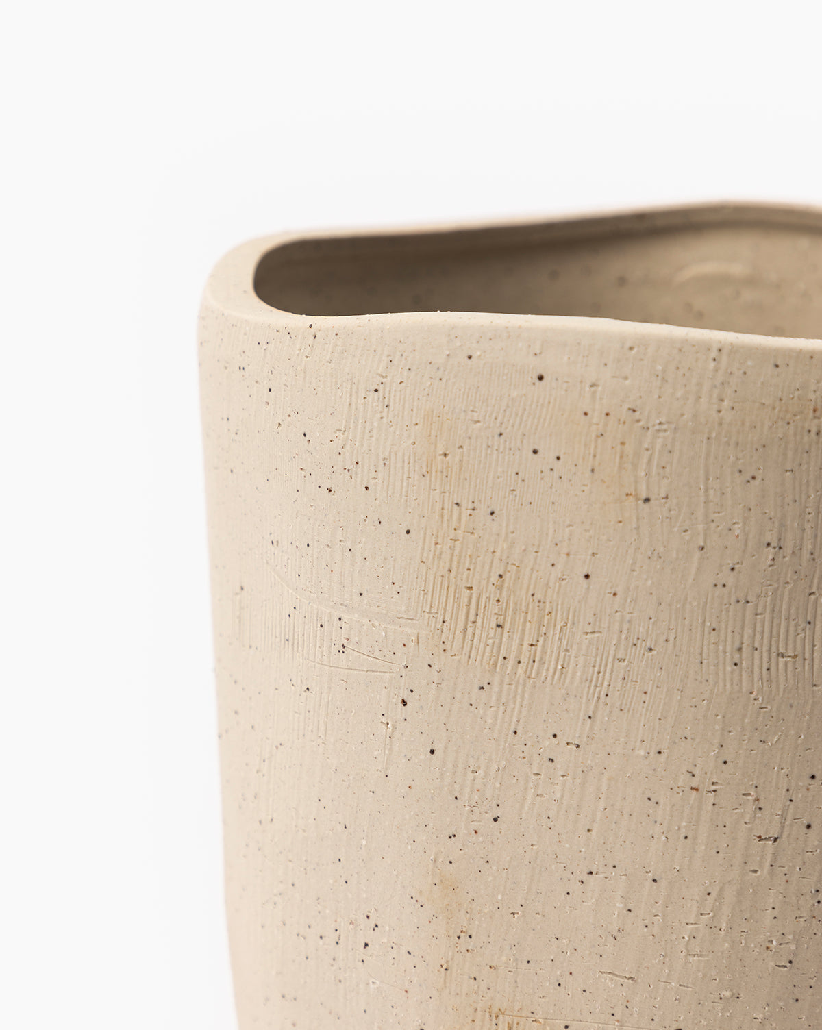 Gray Speckled Planter