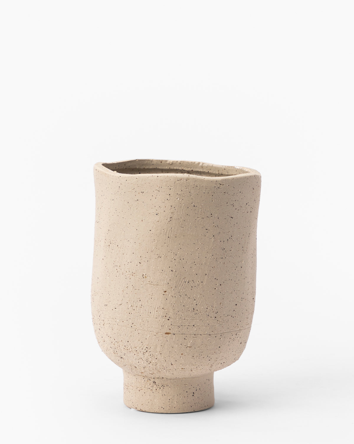 Gray Speckled Planter