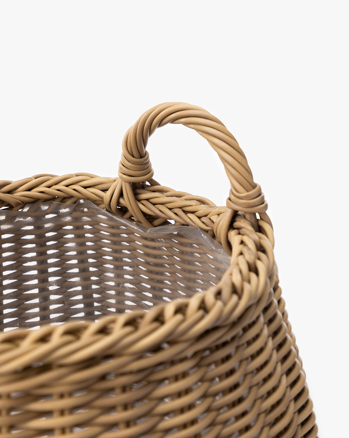 Lightwash Handled Planter Basket