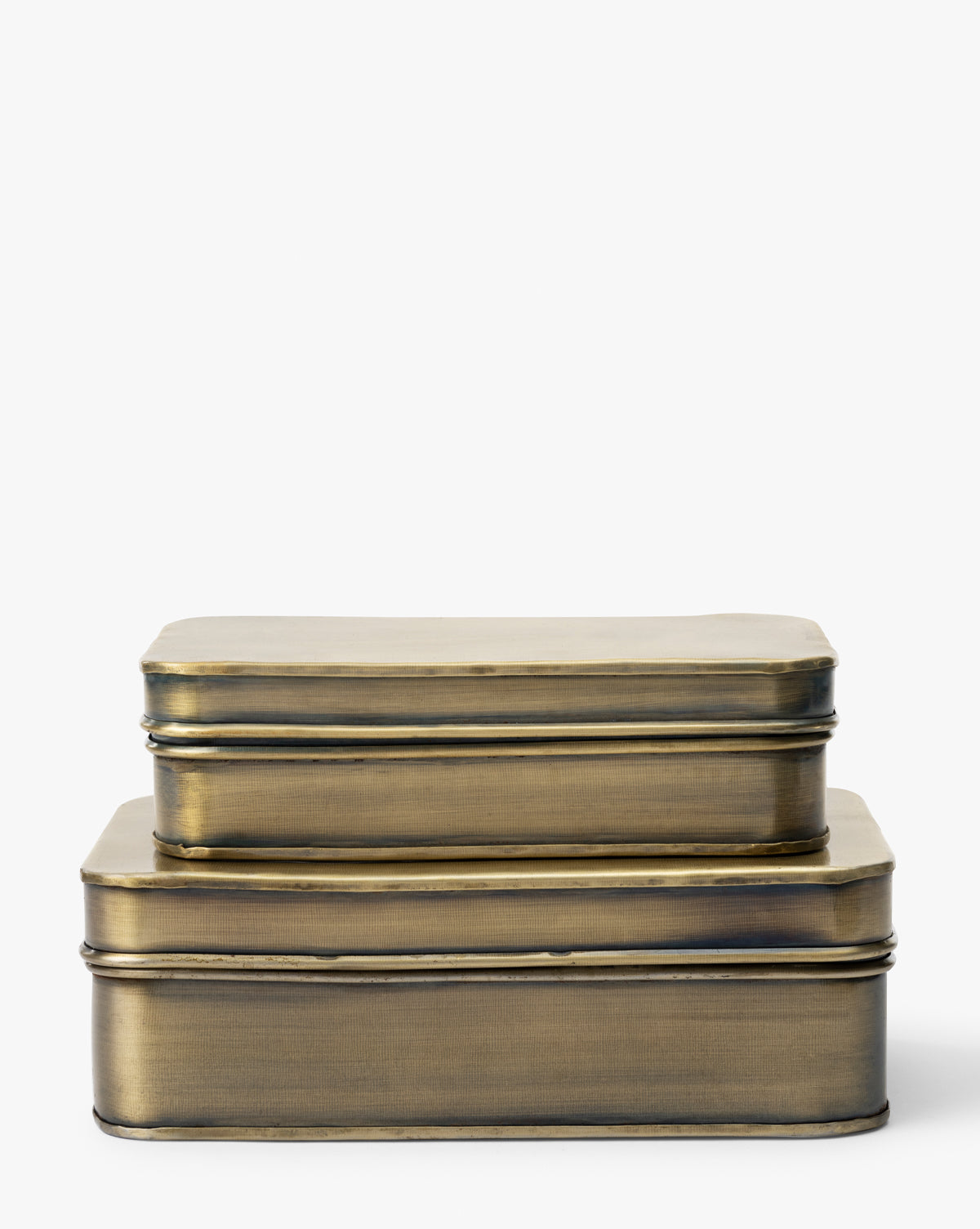 Harriet Brass Boxes (Set of 2)