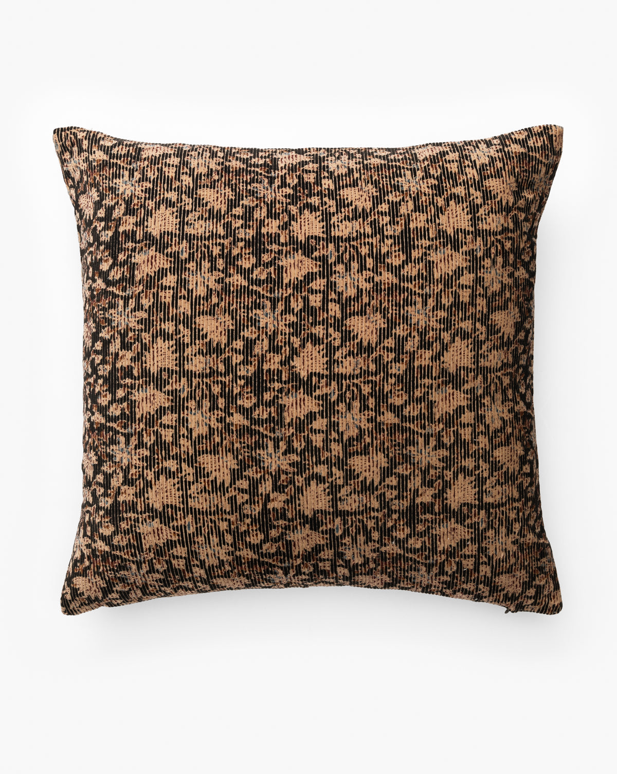 Isolde Velvet Block Print Pillow Cover