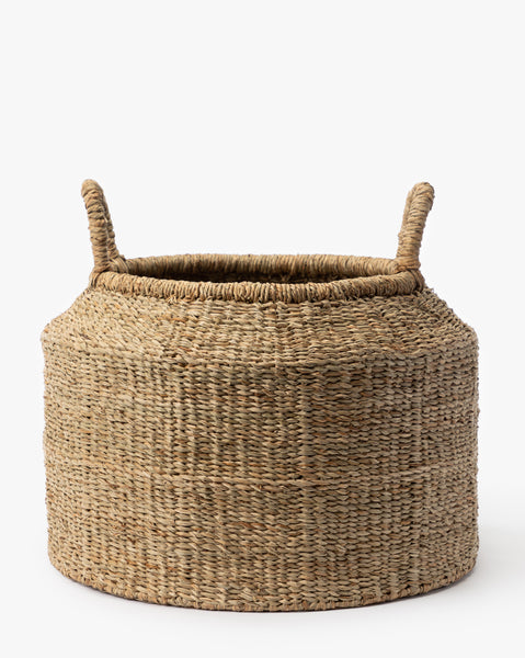 Organic Teak Wood Basket