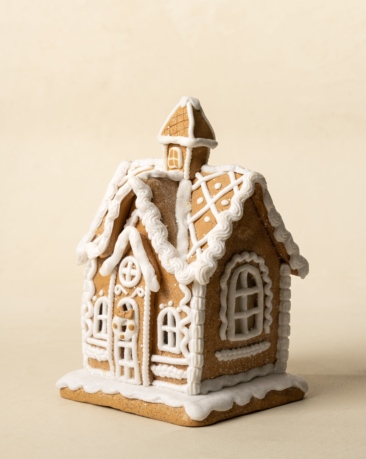 Lighted Gingerbread House